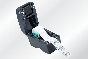 Принтер этикеток TSC TTP-225 вид изнутри